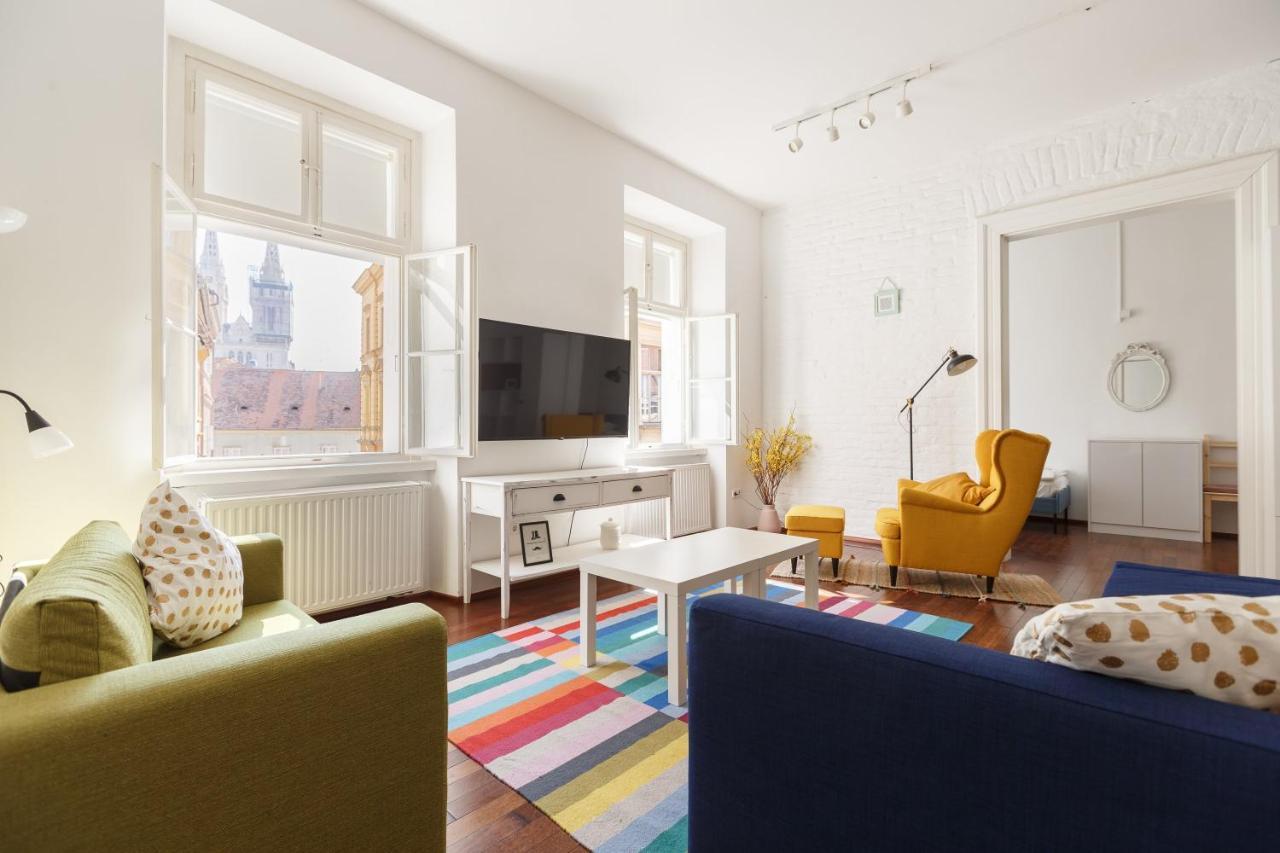 Cool Centre Zagreb Deluxe Apartment Luaran gambar